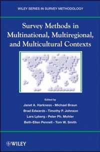 Survey Methods in Multinational, Multiregional, and Multicultural Contexts