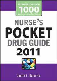 Nurse's Pocket Drug Guide 2011