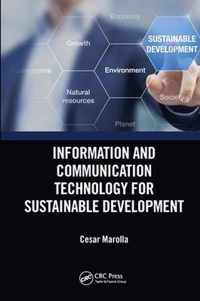 Information and Communication Technology for Sustainable Development