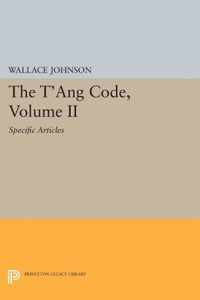 The T`ang Code, Volume II - Specific Articles