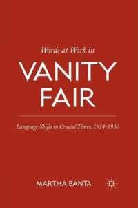 Words at Work in Vanity Fair