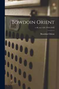 Bowdoin Orient; v.48, no.1-26 (1918-1919)