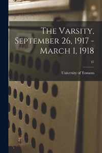 The Varsity, September 26, 1917 - March 1, 1918; 37