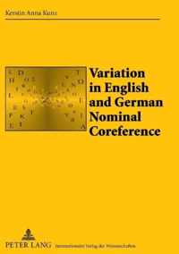 Variation in English and German Nominal Coreference