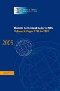 Dispute Settlement Reports 2005