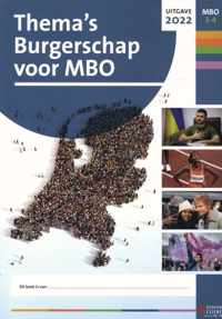 Thema's Burgerschap voor MBO mbo 3-4 2022 les/werkboeken