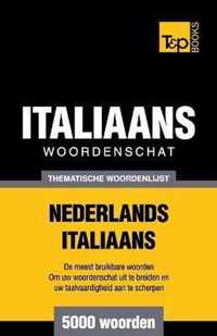 Thematische woordenschat Nederlands-Italiaans - 5000 woorden