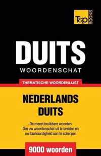 Thematische woordenschat Nederlands-Duits - 9000 woorden