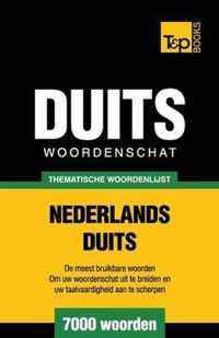 Thematische woordenschat Nederlands-Duits - 7000 woorden