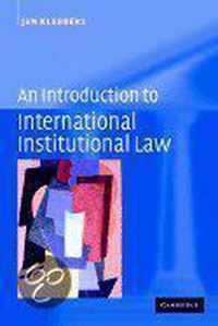 An Introduction to International Institutional Law