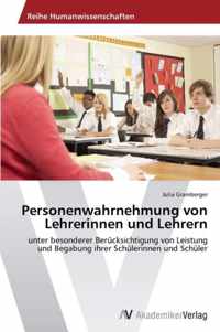 Personenwahrnehmung von Lehrerinnen und Lehrern