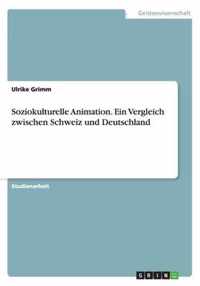 Soziokulturelle Animation. Ein Vergleich zwischen Schweiz und Deutschland
