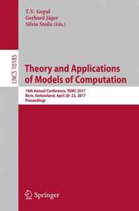 Theory and Applications of Models of Computation