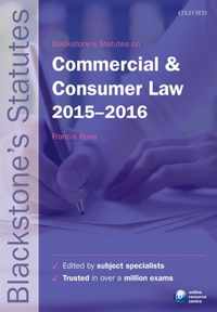 Blackstone's Statutes on Commercial & Consumer Law