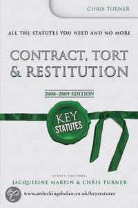 Contract, Tort and Restitution