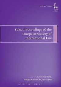Select Proceedings Of The European Society Of International Law 2008