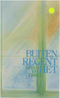 Buiten regent het