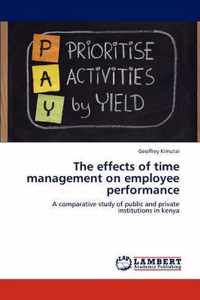The Effects of Time Management on Employee Performance