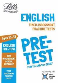 Letts Common Entrance Success - Letts English Pre-test Practice Tests