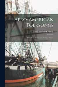 Afro-American Folksongs