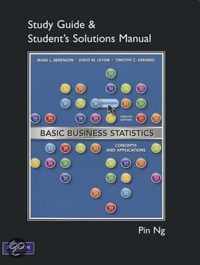 Student Solutions Manual For Basic Business Statistics