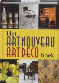 Het art nouveau art deco boek