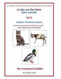 A toddler montessori three period lesson book series
