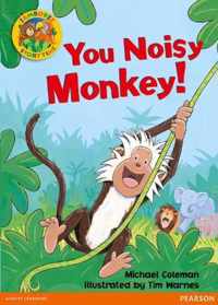 Jamboree Storytime Level B: You Noisy Monkey Little Book