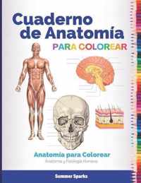 Cuaderno de Anatomia para Colorear