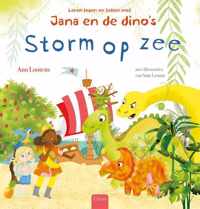 Leren lezen en tellen met Jana en de dino's 1 -   Storm op zee