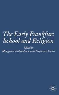 The Early Frankfurt School and Religion