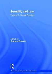 Sexuality and Law: Volume III