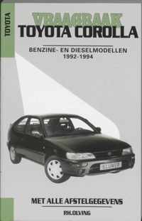 Autovraagbaken - Vraagbaak Toyota Corolla Benzine-en dieselmodellen 1992-1994