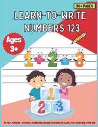 Learn to write numbers 123