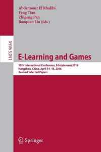 E-Learning and Games