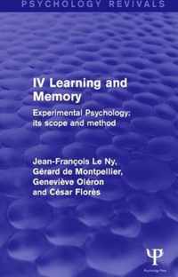 Experimental Psychology Its Scope and Method