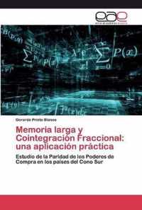 Memoria larga y Cointegracion Fraccional