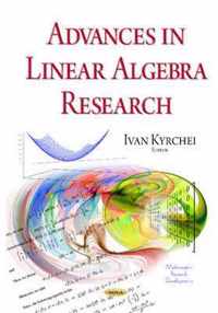 Advances in Linear Algebra Research