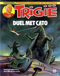 Trigie - Duel met Cato - 1e druk 1982