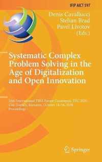 Systematic Complex Problem Solving in the Age of Digitalization and Open Innovation