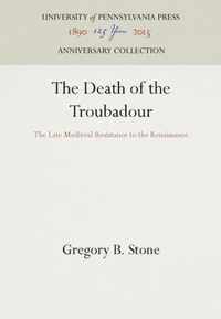 The Death of the Troubadour