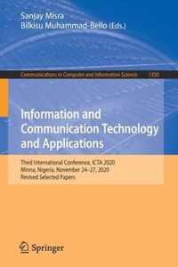 Information and Communication Technology and Applications