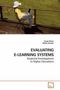 Evaluating E-Learning Systems