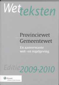Wetteksten provinciewet/gemeentewet 2009-2010