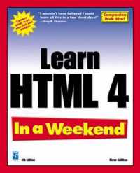 Learn Html 4 In A Weekend
