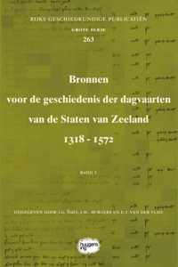 Rijks Geschiedkundige Publicatiën Grote Serie 263 -   Bronnen voor de geschiedenis der dagvaarten van de Staten van Zeeland 1318 - 1572
