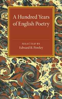 A Hundred Years of English Poetry