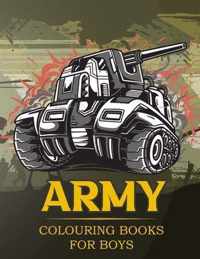 Army Colouring Books For Boys