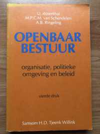 Openbaar bestuur: organisatie, pol.omgeving & beleid