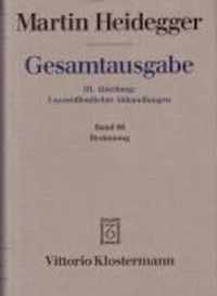 Martin Heidegger, Gesamtausgabe. III. Abteilung